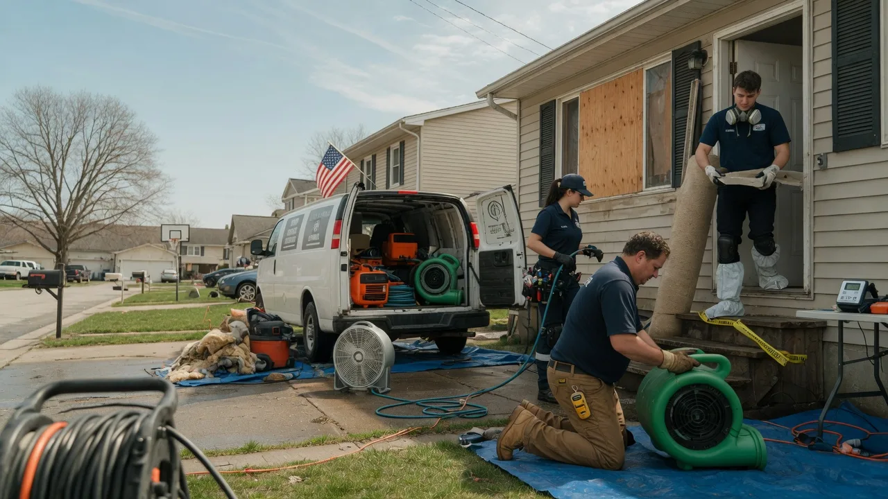 Water Damage Restoration in Huntington Woods, MI near me